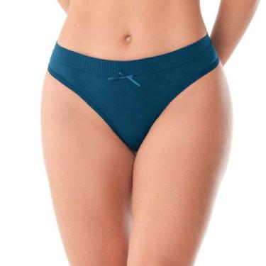 Imagem de Calcinha Biquíni Anatômica Jacquard Sem Costura Anoitecer - Trend, P