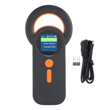 Imagem de YWBL-WH Scanner de Chip Animal, Conexão USB BT Sem Fio 2.4G Tela TFT de 1,44 Polegada Suporte para Armazenamento de Dados 240 EMID FDX-B, Com Bateria Recarregável para Leitura de Chip