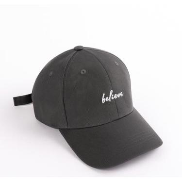 Imagem de Boné Beisebol Unissex Masculino Feminino Belive Aba Curva Verão Praia 
