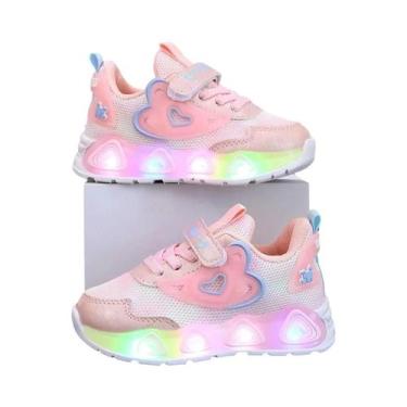 Imagem de Tênis Infantis Com Luz LED Para Meninos E Meninas, Calçados Casuais Re