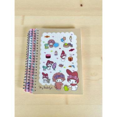 Imagem de Caderno Espiral de Anotações 44 folhas A5 Fofo My Melody - ICE GO, Beg