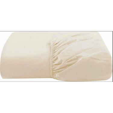 Imagem de Lençol Casal Com Elástico Avulso Percal 200 Fios Palha