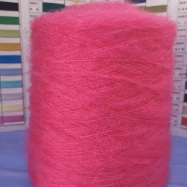 Imagem de Mohair fio de lã de caxemira fio de crochê fofo 500 g/ peças, fio de mohair infantil, crochê à mão, tricô para suéter, cachecol, roupas, macio, macio para a pele, fio de lã fina e quente (Barbie Pink)