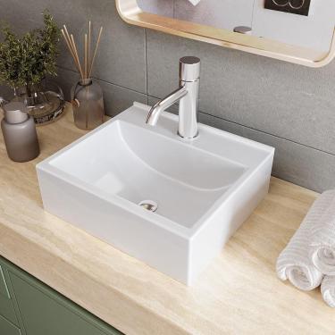 Imagem de Cuba De Sobrepor P-lavabo E Banheiro Quadrada Apocalypse