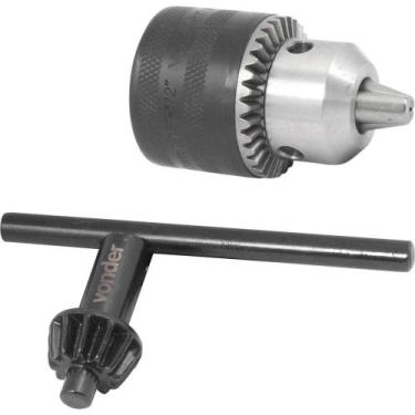 Imagem de Mandril com Chave, 1,5 mm - 13 mm, 3/8" x 24 Fios, Leve, Vonder