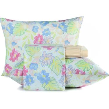 Imagem de Jogo de Cama Altenburg Borogodo 6 Malharia 4 Peças Queen Lar