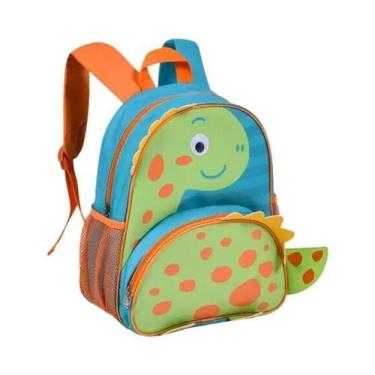 Imagem de Mochila De Costas Dinossauro Verde Clio Pets