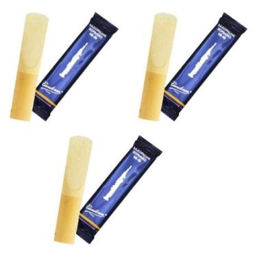 Imagem de Kit 3 Palhetas Sax Soprano Vandoren 1.5