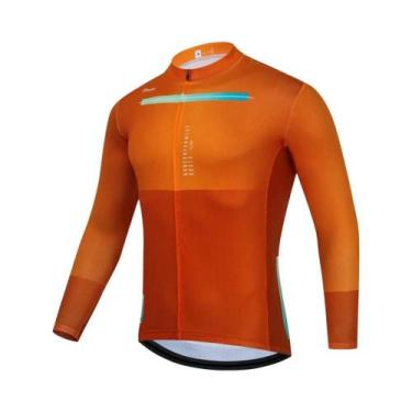 Imagem de Jaqueta De Ciclismo Masculina De Manga Longa Raudax MTB, Jersey De Tri