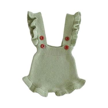 Imagem de Macacão Sem Mangas Para Bebês Meninas Recém-Nascidas, Moda De Outono, 