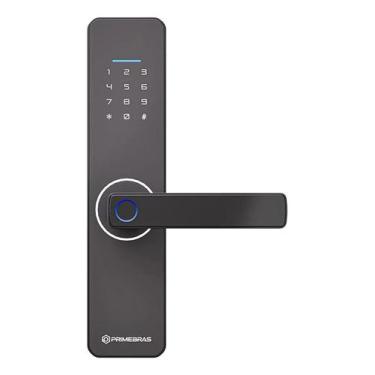 Imagem de Fechadura Digital Embutir Wi-Fi App Biometria - Primebras