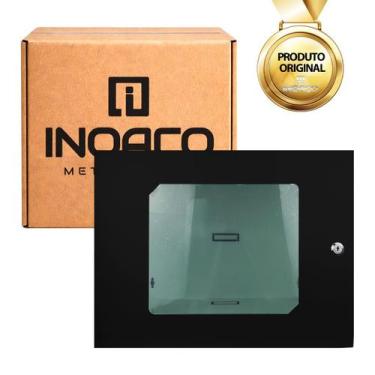 Imagem de Caixa Organizadora Metálica 350mm Com Chaves Para Dvr Cftv - INOAÇO