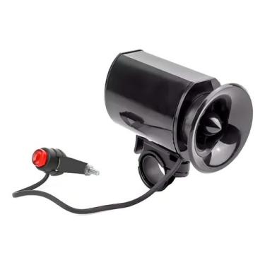 Imagem de Buzina Sirene Eletronica Para Bicicletas Bike Scooter 9 volts Potente 