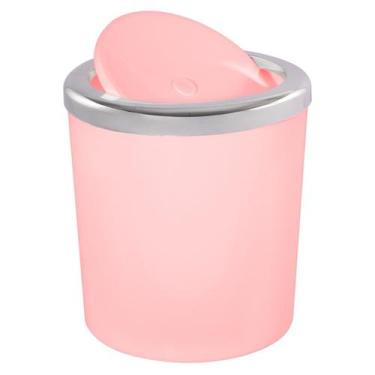 Imagem de Lixeira 5 Litros Para Banheiro Lavabo Cozinha Outlet Wp Connect Fora D