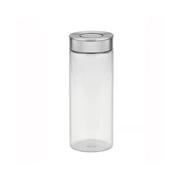 Imagem de Pote de Vidro Purezza 1,8 l para Conservar Alimentos em Borossilicato com Tampa de Aço...