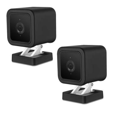 Imagem de Capa protetora de silicone e suporte de parede para Wyze Cam V3 - VOME