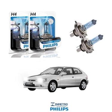 Imagem de Lâmpadas Farol Honda Civic Sedan Philips H4 BlueVision