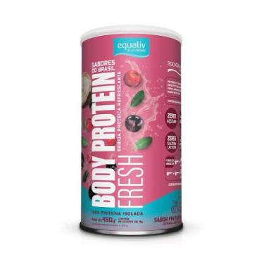 Imagem de Body Protein Isolado Fresh 450g Frutas Vermelhas - Equaliv