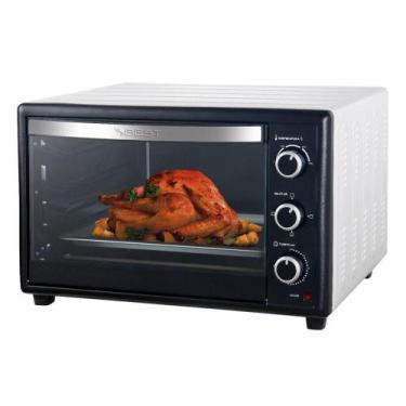 Imagem de Forno Eletrico Best 66 Litros Preto/Branco 220V 2000W, 220V