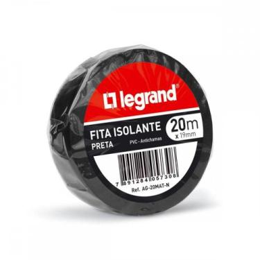 Imagem de Fita Isolante Legrand 20M X 19Mm Ag-20Mat-N - Kit C/10