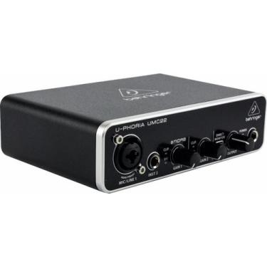 Imagem de Interface De Audio Behringer Umc22 Melhor Que Um2 Lj Oficial