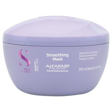 Imagem de Máscara Smoothing 200 ml Alfaparf Semi Di Lino Smooth