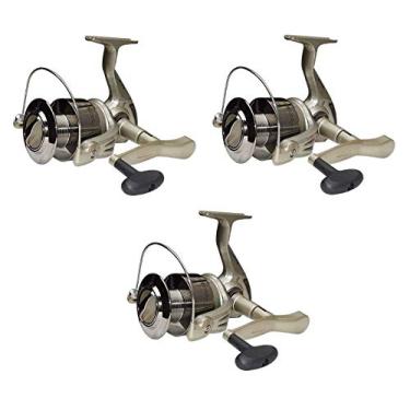 Imagem de Kit 3 Molinetes Pesca Marine Sports Elite 6000 3 Rolamentos