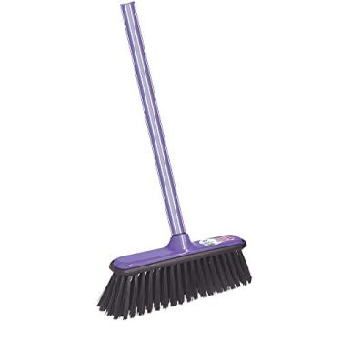 Imagem de Vassoura de pelo para uso interno com cabo, STARLUX