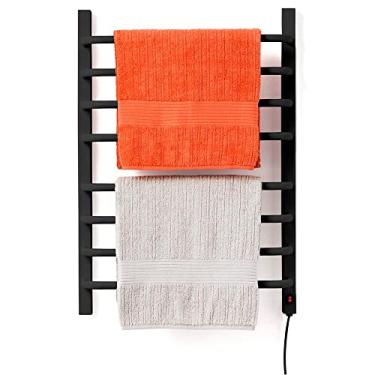 Imagem de Aquecedor De Toalhas Térmico Grande Preto 220v Direito