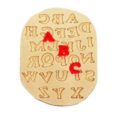 Imagem de Molde De Silicone Alfabeto, Resina, Confeitaria, Biscuit Molds Planet