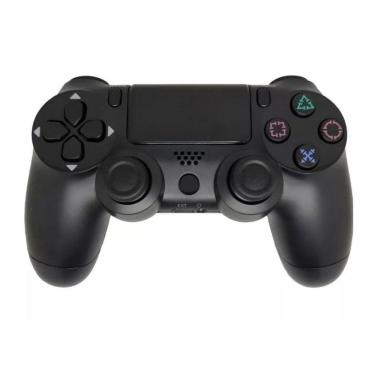 Imagem de Controle Ps4 Sem Fio 2m Joystick Pc Bluetooth Vibração Preto