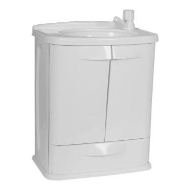 Imagem de Gabinete Plástico Banheiro Lavável 100% PVC Gab-Fit