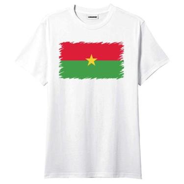 Imagem de Camiseta Bandeira Burkina - King Of Print