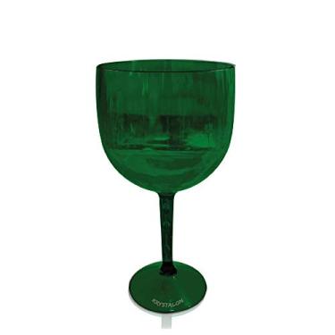Imagem de Taça Gin Verde Translúcido Acrílico Poliestireno