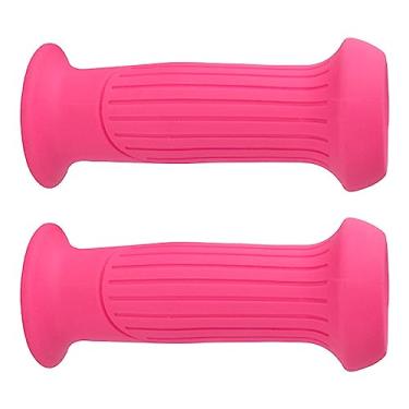 Imagem de Fancyes 2 peças de de guidão de bicicleta infantil, de bicicleta, substituição antiderrapante, capa de de 9,7 cm para pedalar, BMX, ROSA