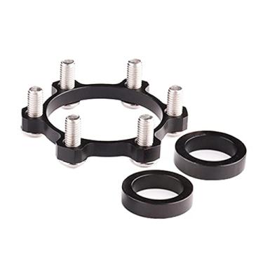 Imagem de DYNWAVE Kit adaptador de conversão do hub de reforço para - Frente 100x15mm a 110x15mm, Traseira 142x12mm a 148x12mm, 100-110 mm frontal