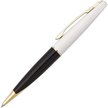 Imagem de Sheaffer Taranis — Caneta esferográfica de ponta com acabamento dourado 22 KT com energia aerodinâmica, estilo elegante e seção de aderência pendente com patente pendente