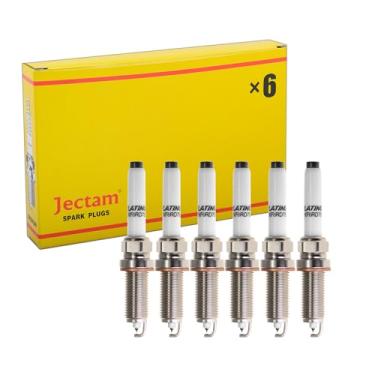 Imagem de Jectam Velas de ignição de substituição automotiva A0041597503 SILZKFR8D7S compatível com C43 C450 CLA450 E43 GLA450 GLC43 GLE43 GLE450 SLC43 AMG GL450 GLE550 GLE550 S5500 E SL450...