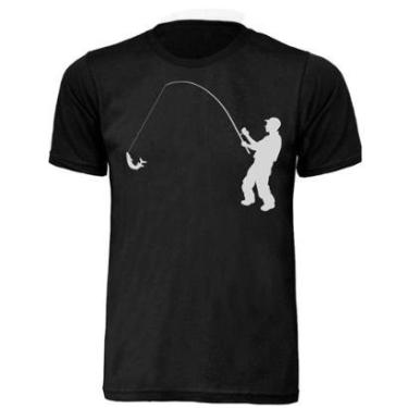 Imagem de Camisa T-shirt Pescaria 5 Unissex Infantil-Unissex