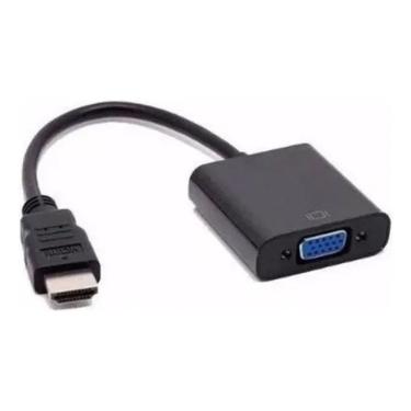 Imagem de Conversor Hdmi Macho X Vga Fêmea Preto 