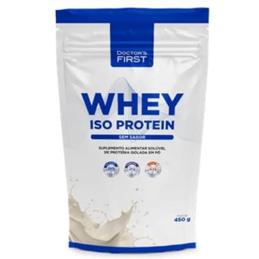 Imagem de Proteina Isolada- Whey Protein- Sem Sabor - Doctor's FIRST - 450 g