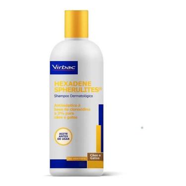 Imagem de Shampoo Hexadene Spherulites Para Cães E Gatos -250ml Virbac