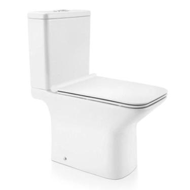 Imagem de Kit Vaso Sanitário Com Caixa Acoplada E Acessórios Stillo Branco Docol