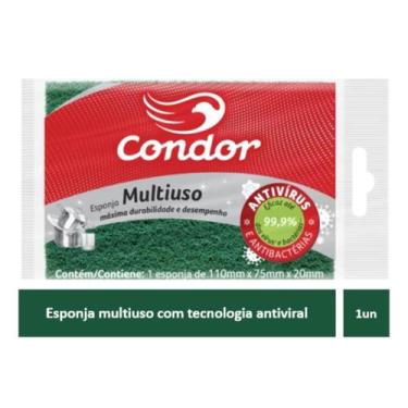 Imagem de Esponja Bucha Lava Louça Multiuso Dupla Face Condor
