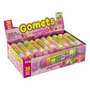 Imagem de 30un Goma Tubo Iogurte Jujuba 32g - Dori