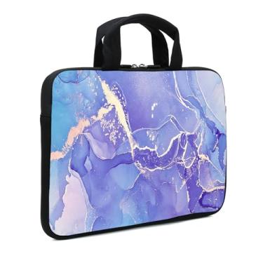 Imagem de Capa para laptop de neoprene de 11,6 polegadas 12,1 polegadas capa de bolso para notebook/capa para Chromebook/pasta para tablet compatível com homens, mulheres, meninos, meninas (roxo)