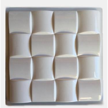 Imagem de Fôrma Gesso 3d Almofadinha 38x38cm ABS 1,5mm Molde Para Gesso/Cimento 