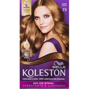 Imagem de Tintura Koleston Coloração Permanente - 73 Louro Avelã - WELLA