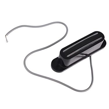 Imagem de Captador de Trilhos Quentes de Guitarra, Sapatos de Captação de 2 Polos, Baixo Ruído, Acessório de Instrumento Preto para Bandolim