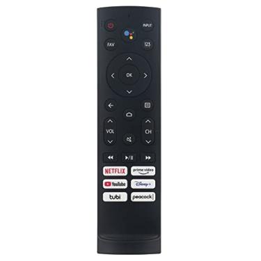 Imagem de Substituição de controle remoto de voz ERF3A90 adequado para Smart TV Android Hisense 4K U7G U8G U9DG 75U9DG 55U8G 65U8G 55U7G 55U78G 65U78G 75U78G 65U7G 75U7G 65U6H 55U6H 75U6H 75U7U7G 6H